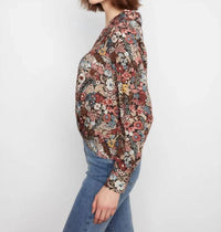 Charlie B - Printed Shirt With Twisted Front