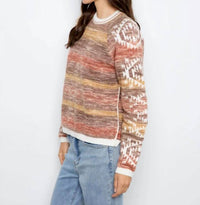 Charlie B - Reversible Raglan Sweater