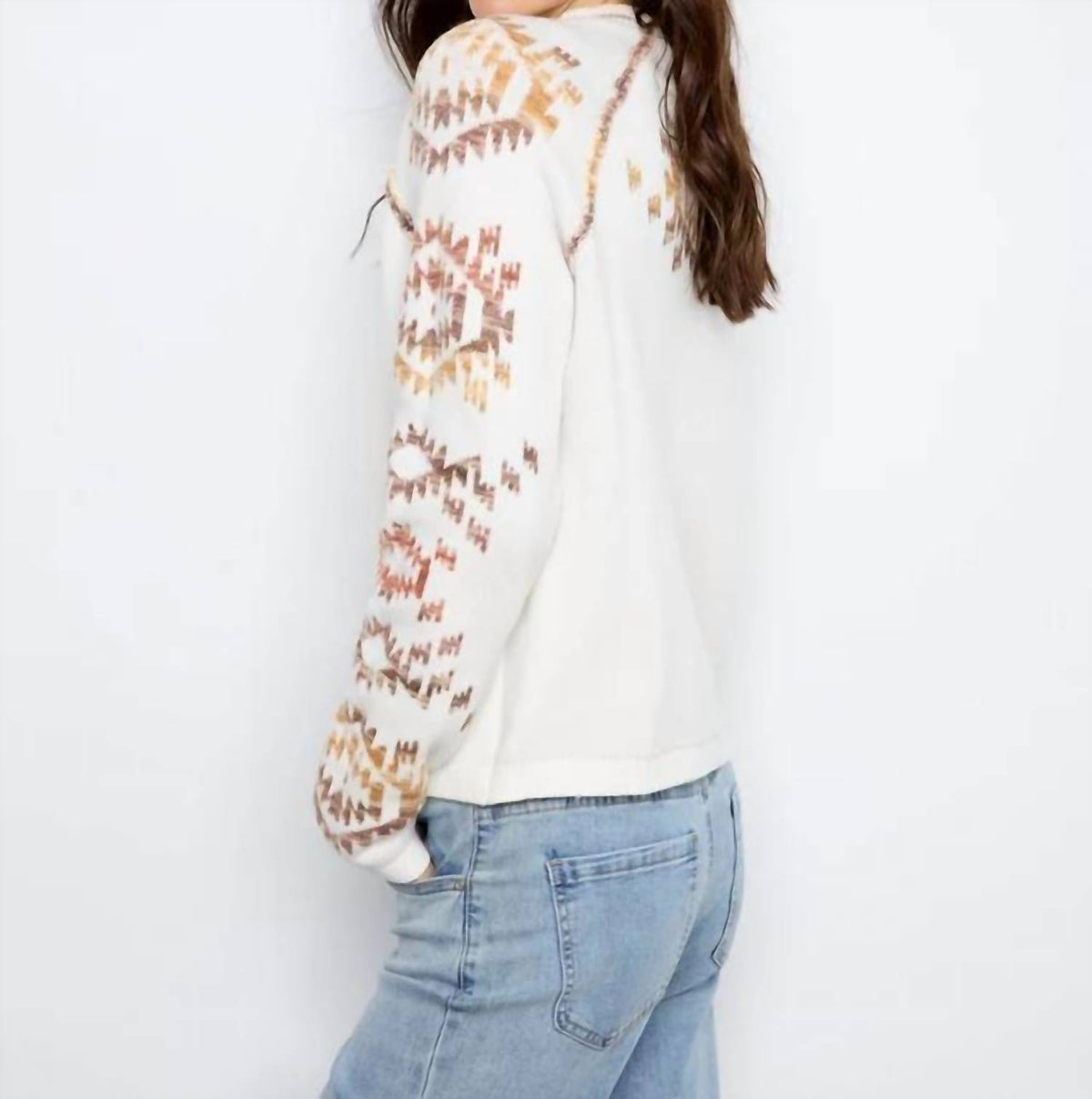 Charlie B - Reversible Raglan Sweater