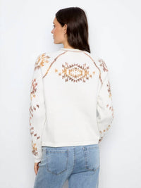 Charlie B - Reversible Raglan Sweater