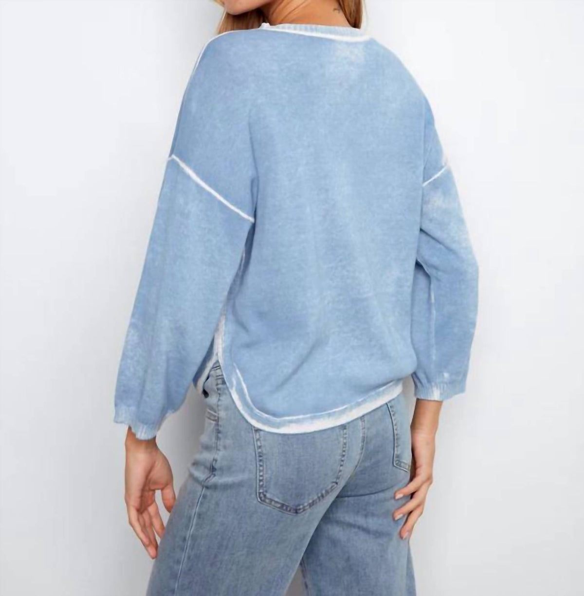 Charlie B - Rounded Hem Sweater