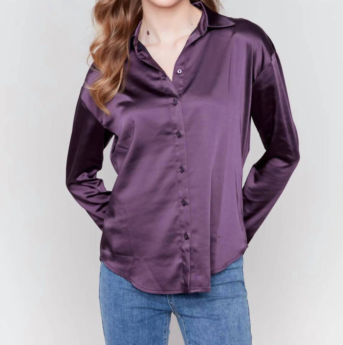 Charlie B - Solid Button-down Shirt