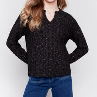 Charlie B - Speckle Knit Sweater