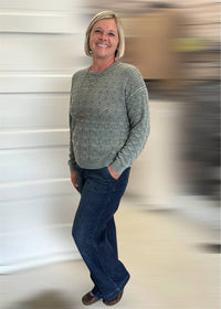 Charlie B - Spruce Pointelle Sweater