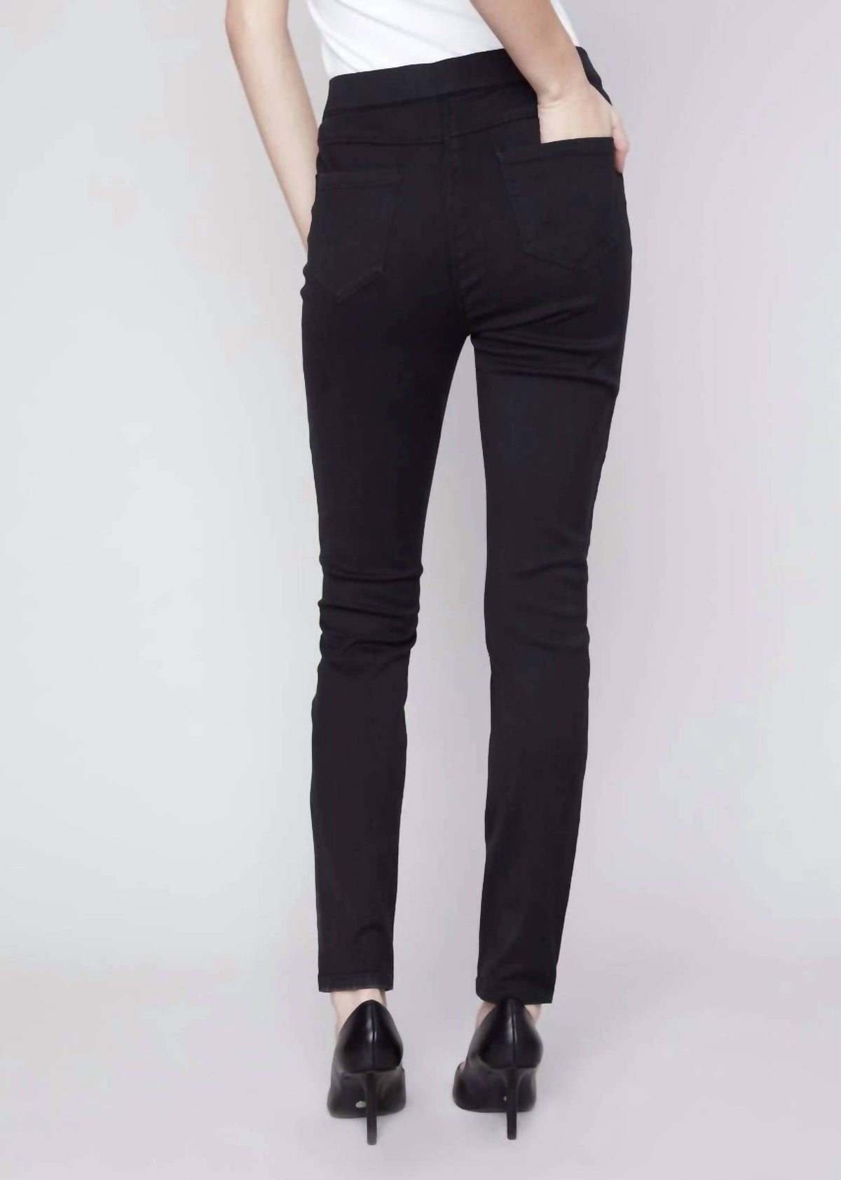 Charlie B - Twill Pull On Jean