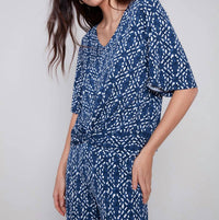 Charlie B - V Neck Top