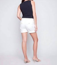 Charlie B - Women's Canvas Cargo Short - cargos - clothing - cotton - blend