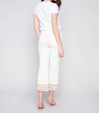 Charlie B - Women's Cuffed Ankle Jeans - clothing - flare - jeans