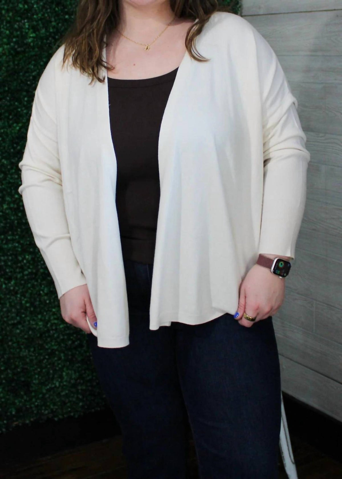 Charlotte Avery - Open Front Cardigan