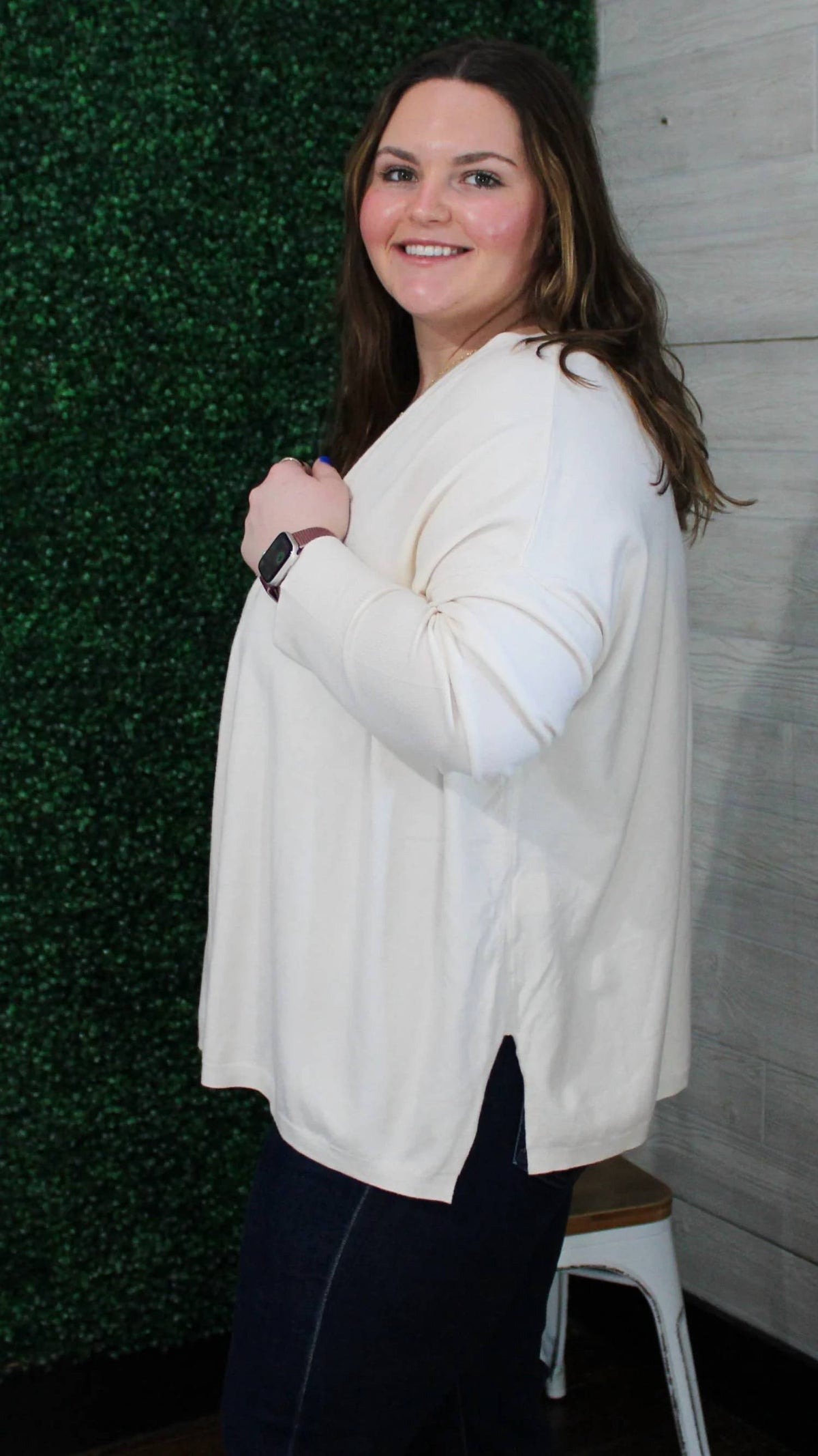 Charlotte Avery - Open Front Cardigan