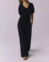 Chaser - Abbie V-neck Blouse