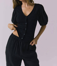 Chaser - Abbie V-neck Blouse