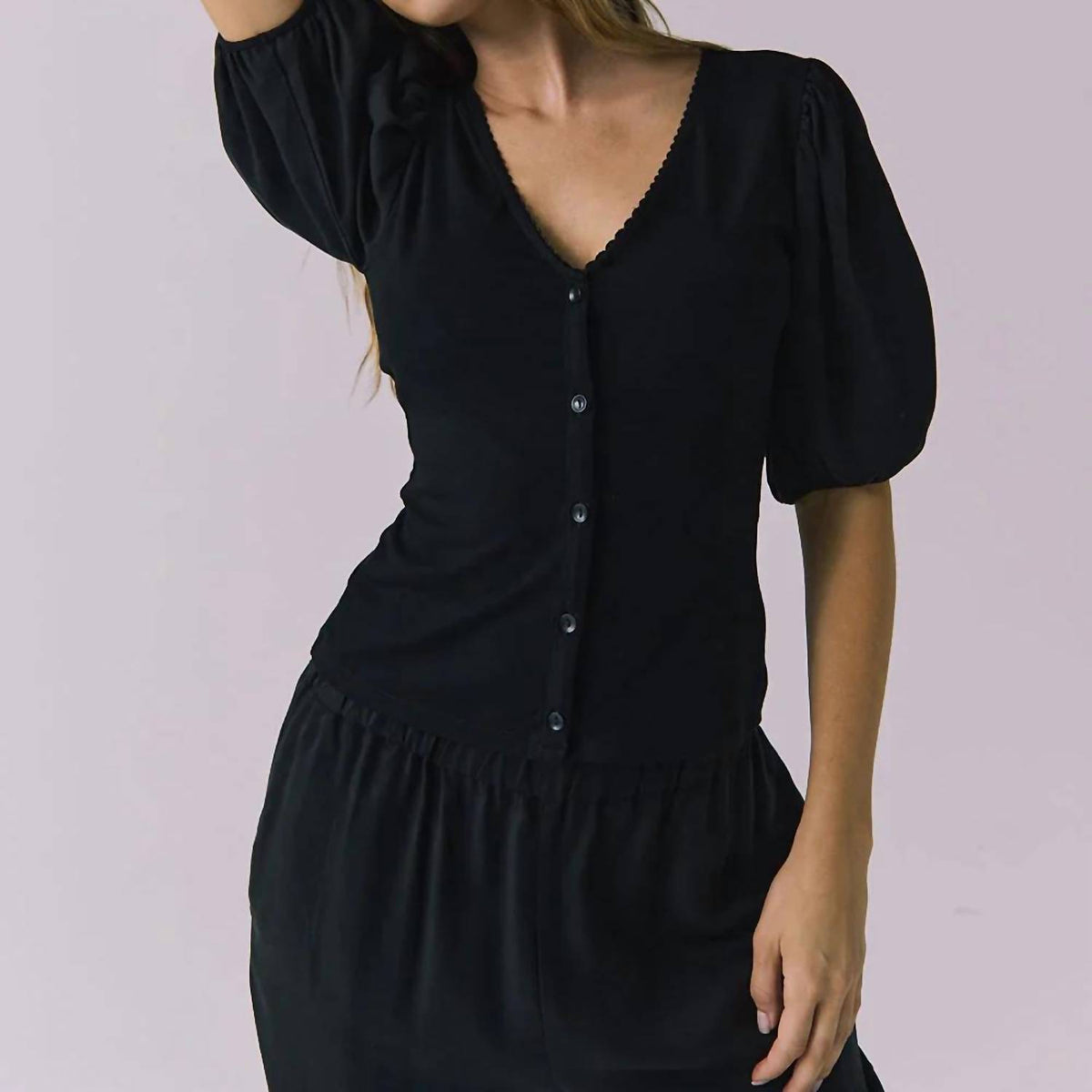 Chaser - Abbie V-neck Blouse
