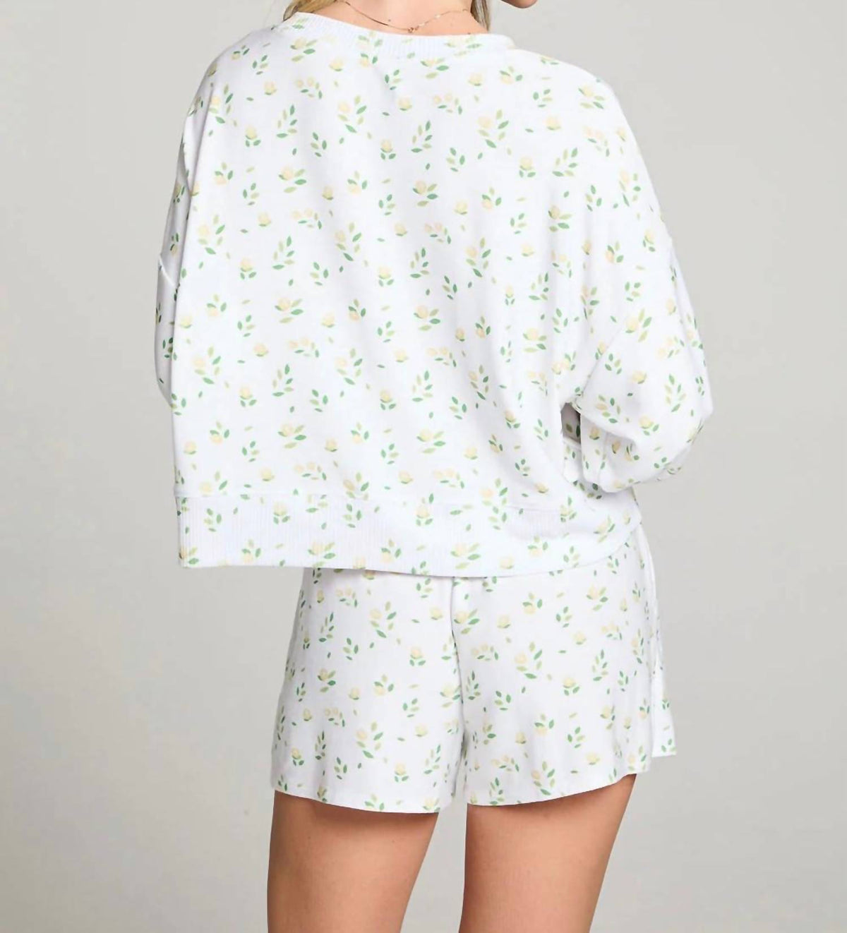 Chaser - All Over Lemons Long Sleeve Top