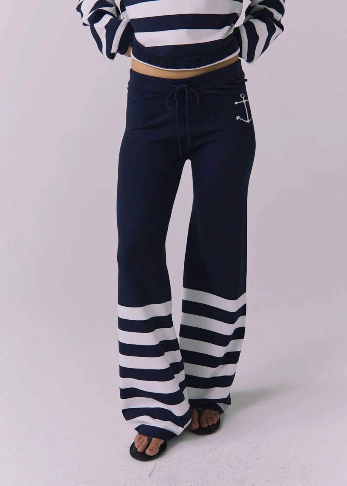 Chaser - Anchor Stripe Pants