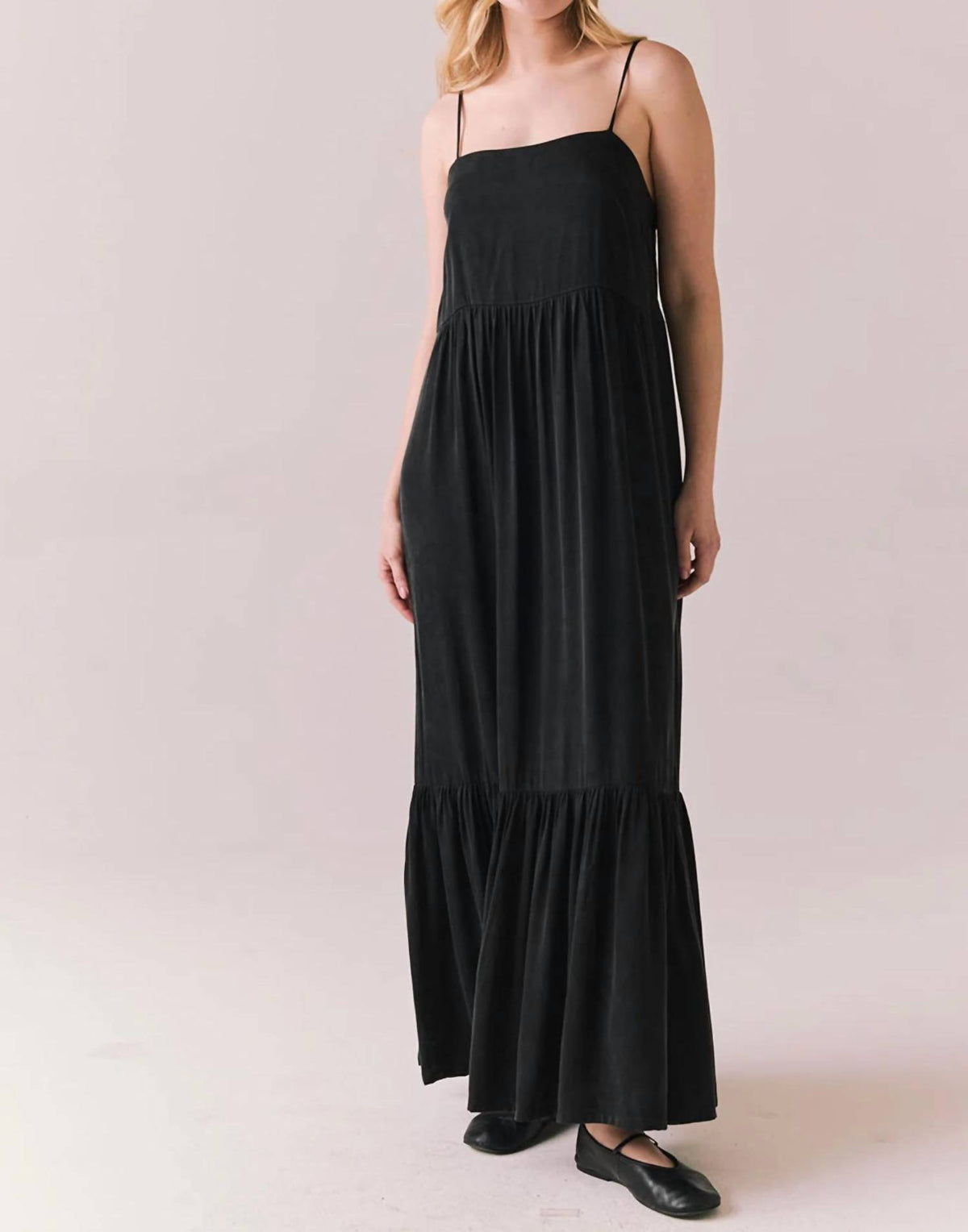 Chaser - Berkeley Maxi Silky Twill Dress