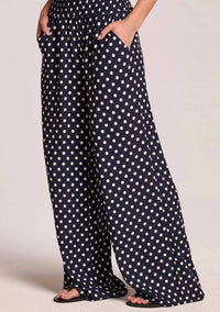 Chaser - Blair Polka Dot Wide Leg Trousers