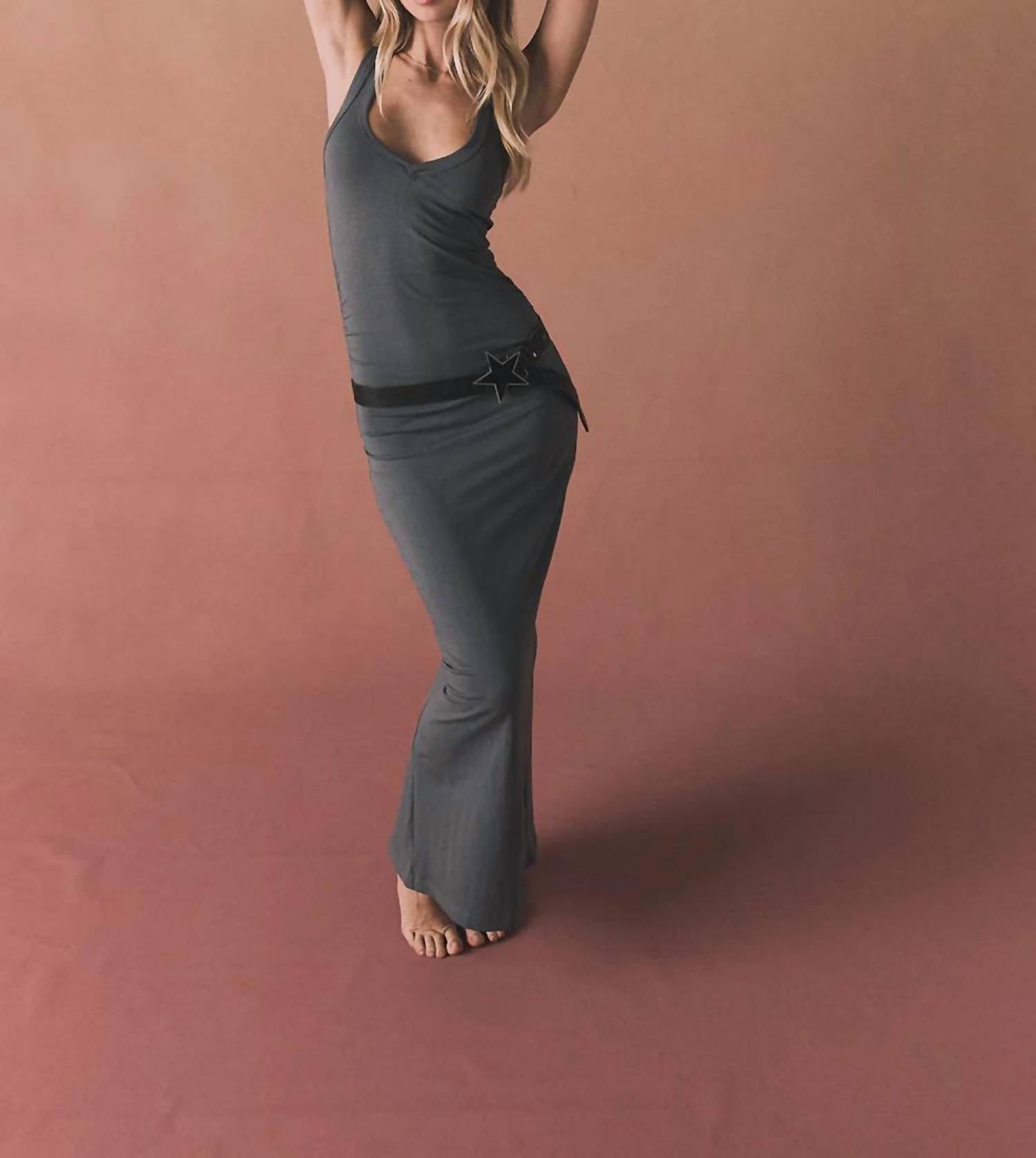 Chaser - Bliss Future Midi Dress - clothing - cotton - blend - dresses