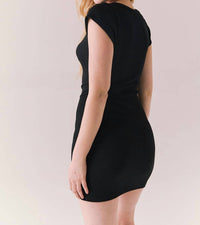 Chaser - Dartmouth Ribbed Cap Sleeve Mini Dress