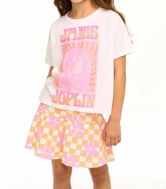 Chaser - Girl's Janis Joplin Tee - clothing - cotton - blend - graphic