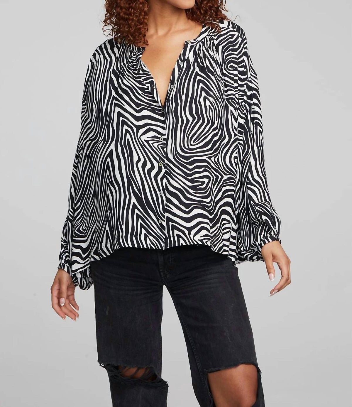 Chaser - Idol Long Sleeve Blouse