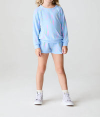 Chaser - Lightning Smile Long Sleeve Sweatshirt
