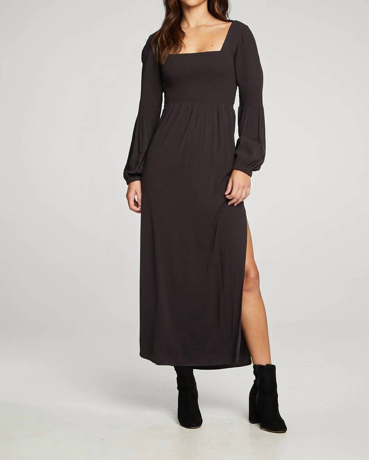 Chaser - Smocked Long Dress