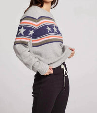 Chaser - Star Stripe Sweater