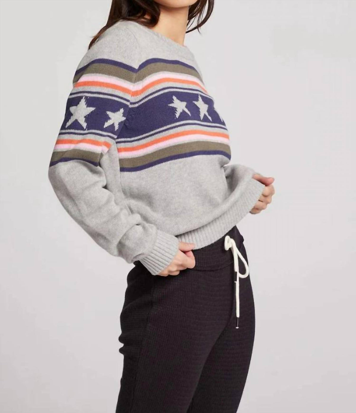 Chaser - Star Stripe Sweater