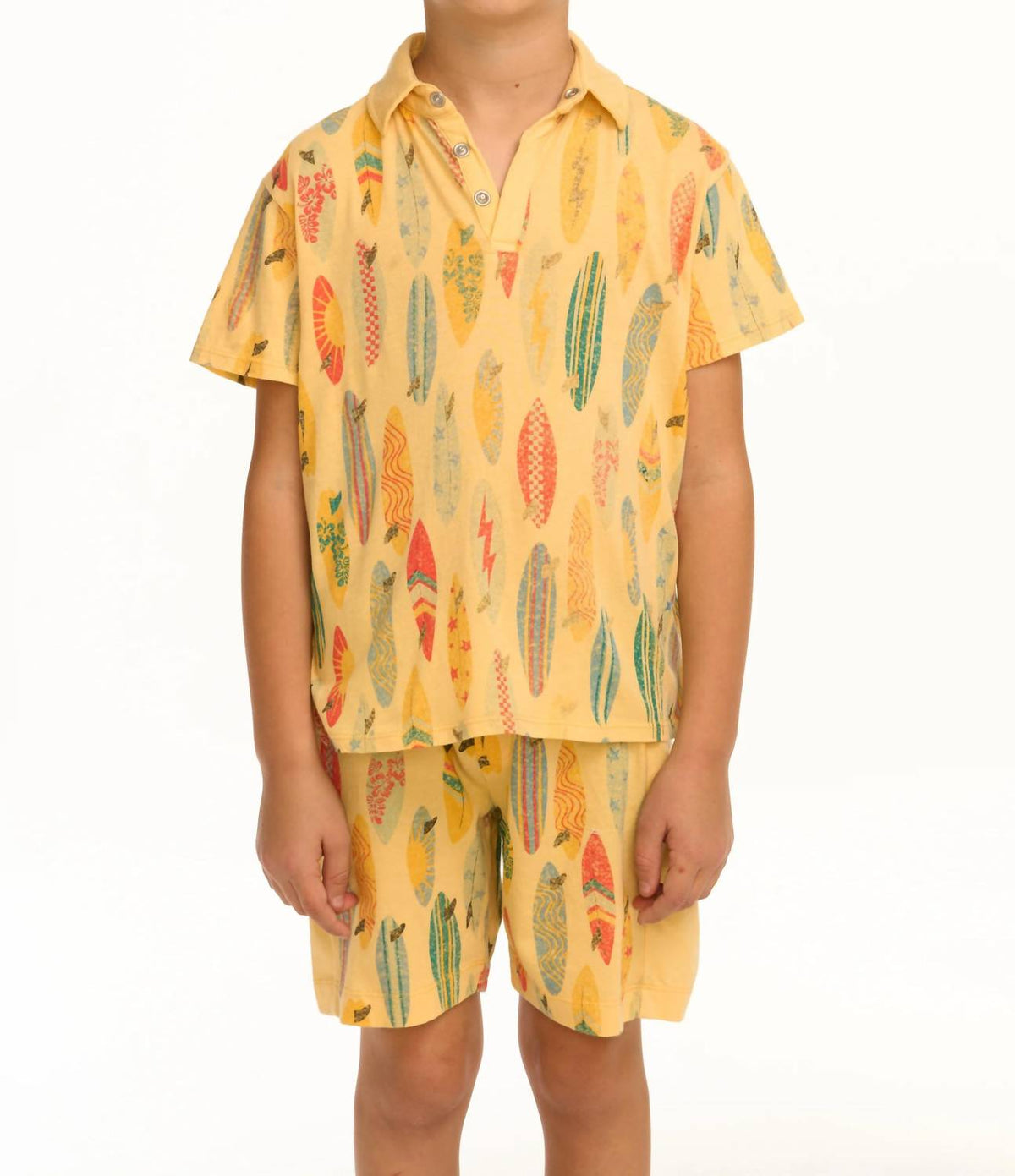 Chaser - Surfboards Button Up Tee
