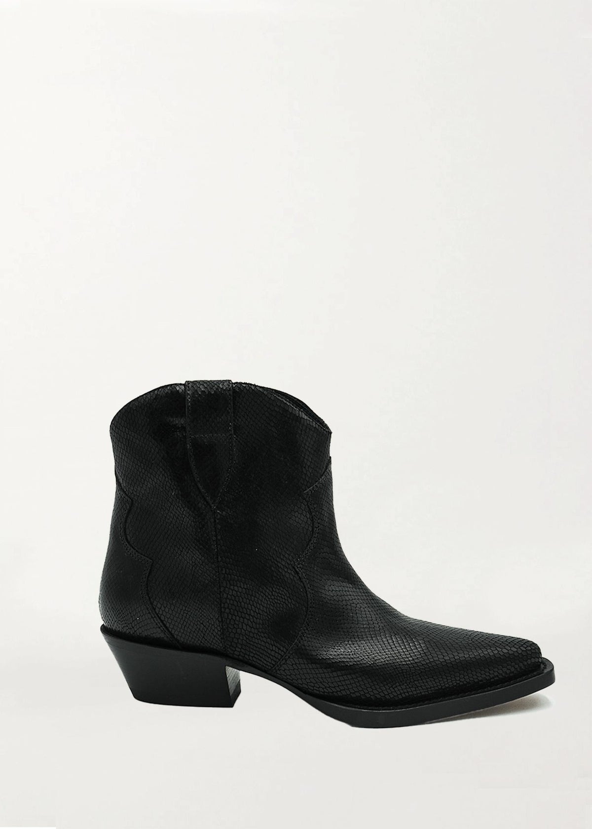Che By Chelsey - Women's Python Mini Texan Boot