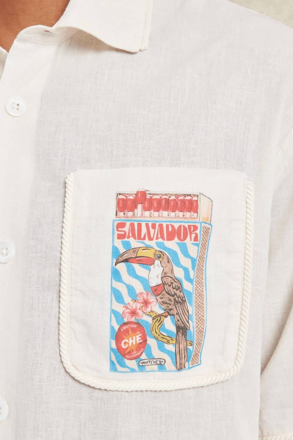 Che Studios - Salvador Braid Poplin Shirt