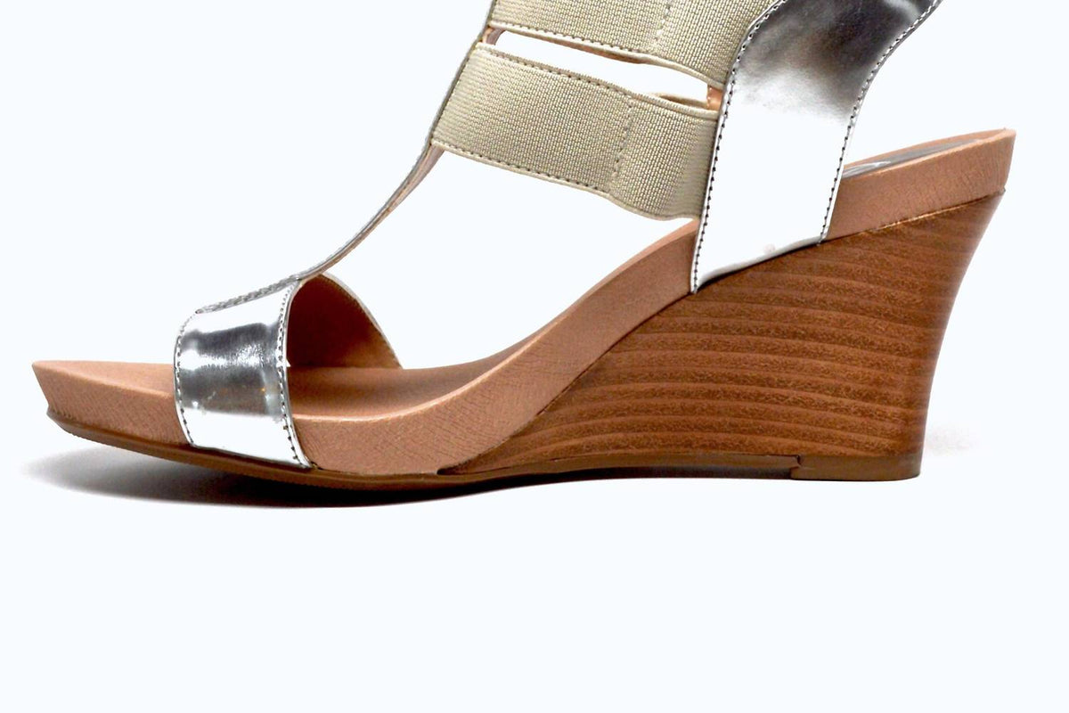 Chelsea Jones - Women's Stretch Wedge Heels