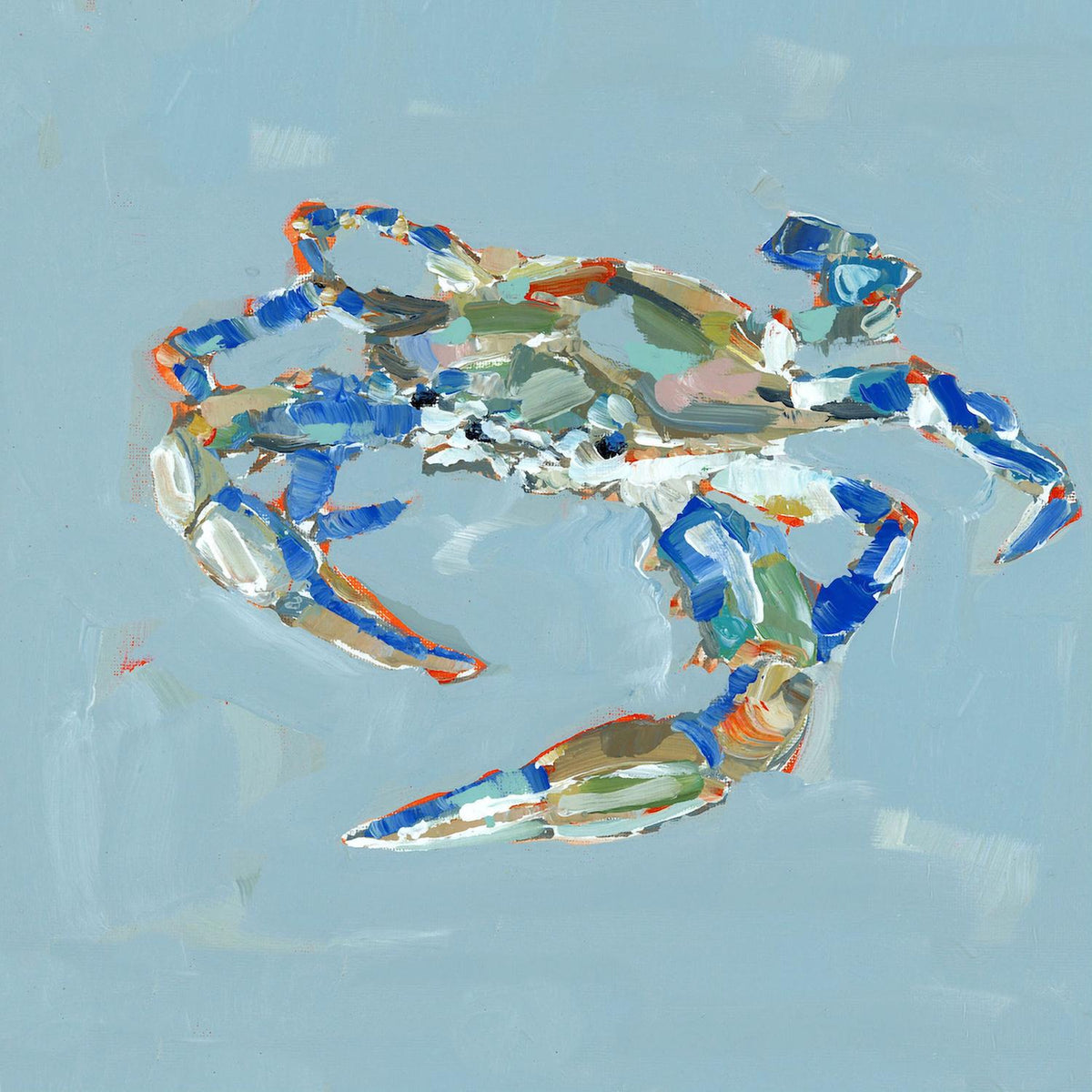 Chelsea Mcshane Art - "crab" Canvas