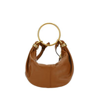 Chloe - Women's Bracelet Handbag - bags - brown - handbags