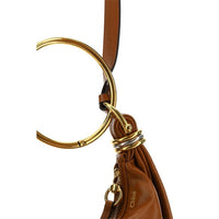 Chloe - Women's Bracelet Handbag - bags - brown - handbags