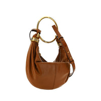 Chloe - Women's Bracelet Handbag - bags - brown - handbags