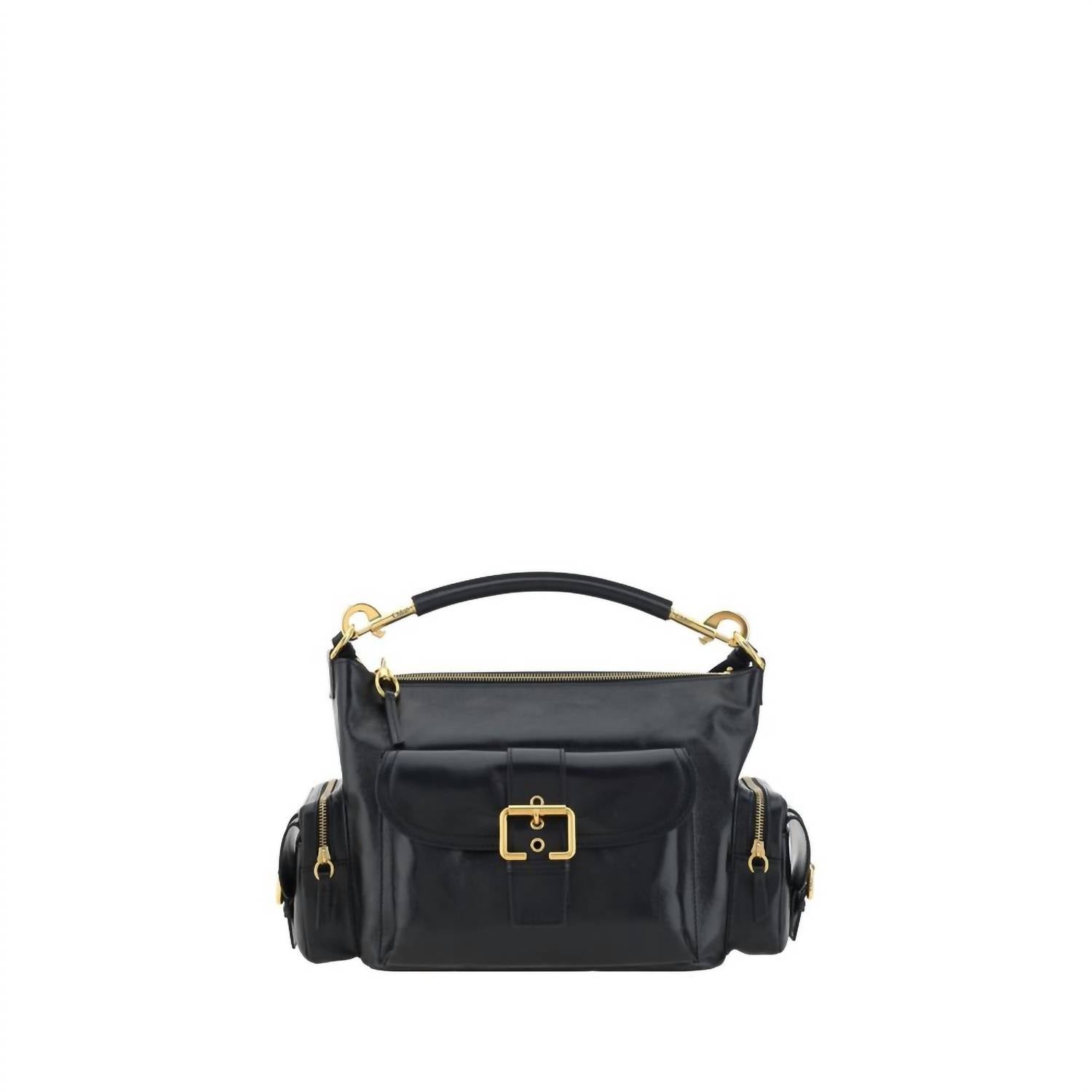 Chloe - Women's Camera Handbag - bags - black - handbags