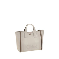 Chloe - Women's Carry Handbag - bags - cotton - blend - handbags