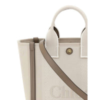 Chloe - Women's Carry Tote Bag - bags - cotton - handbags
