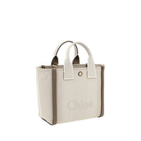 Chloe - Women's Carry Tote Bag - bags - cotton - handbags