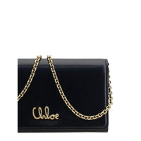Chloe - Women's Iconic Pochette - bags - black - handbags