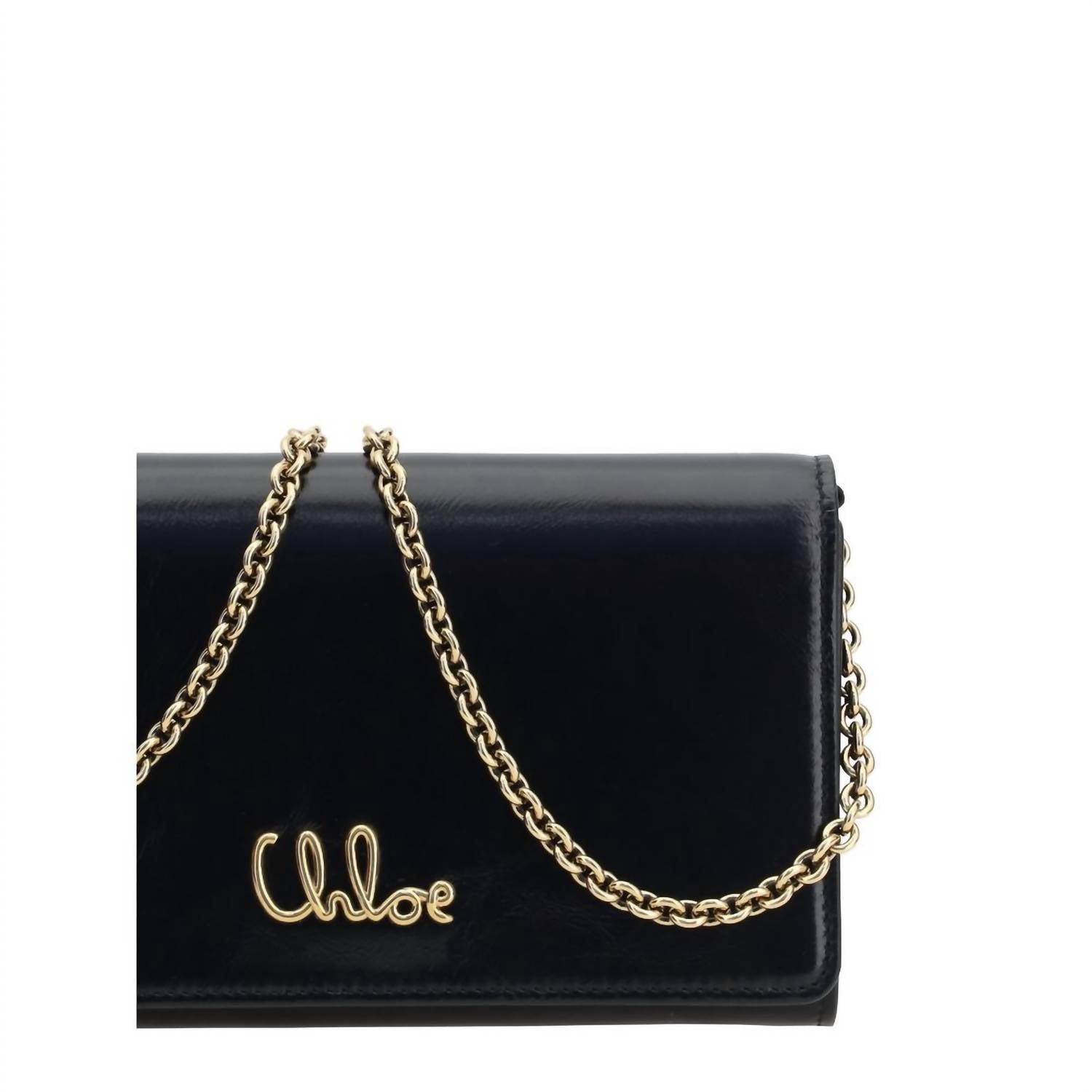 Chloe - Women's Iconic Pochette - bags - black - handbags