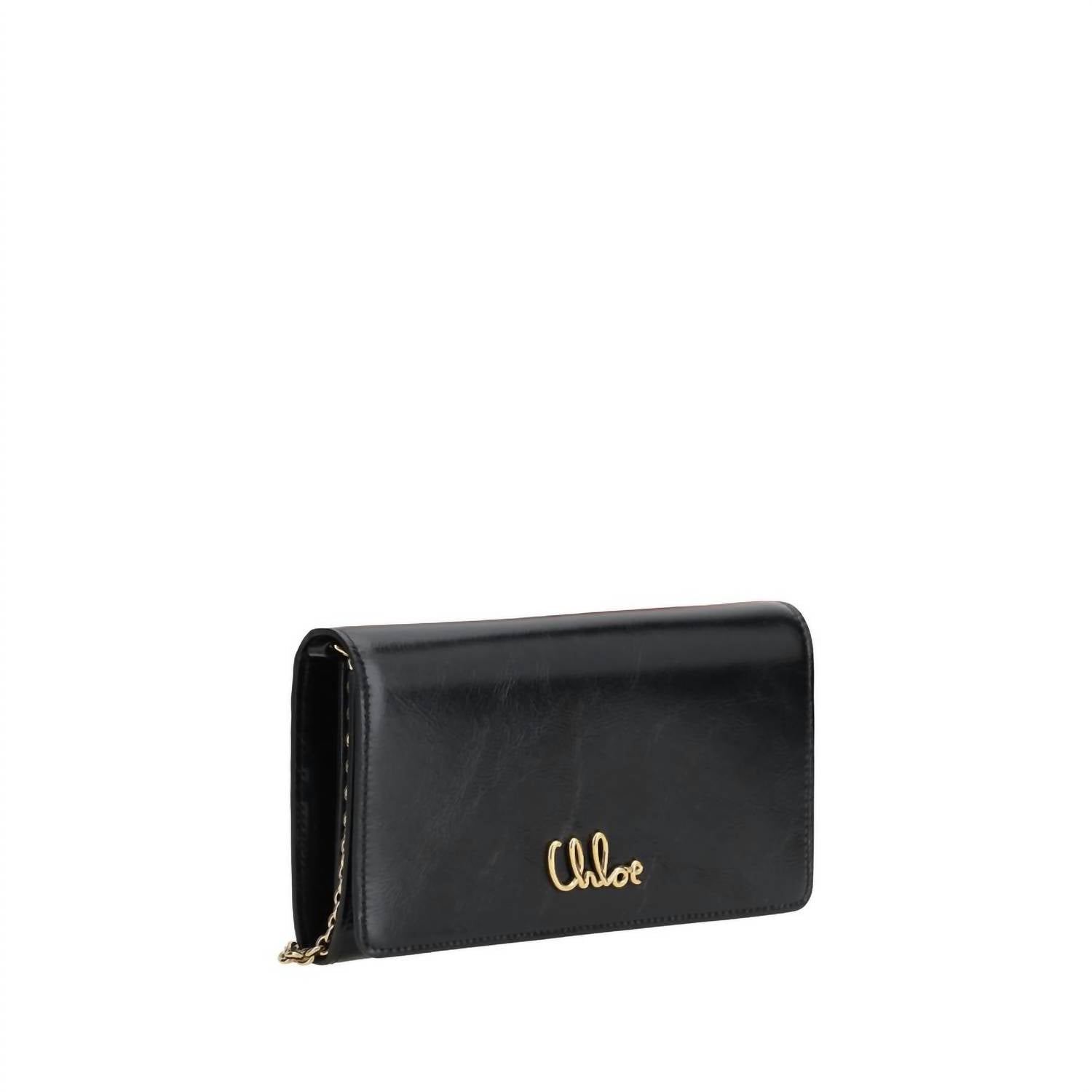 Chloe - Women's Iconic Pochette - bags - black - handbags