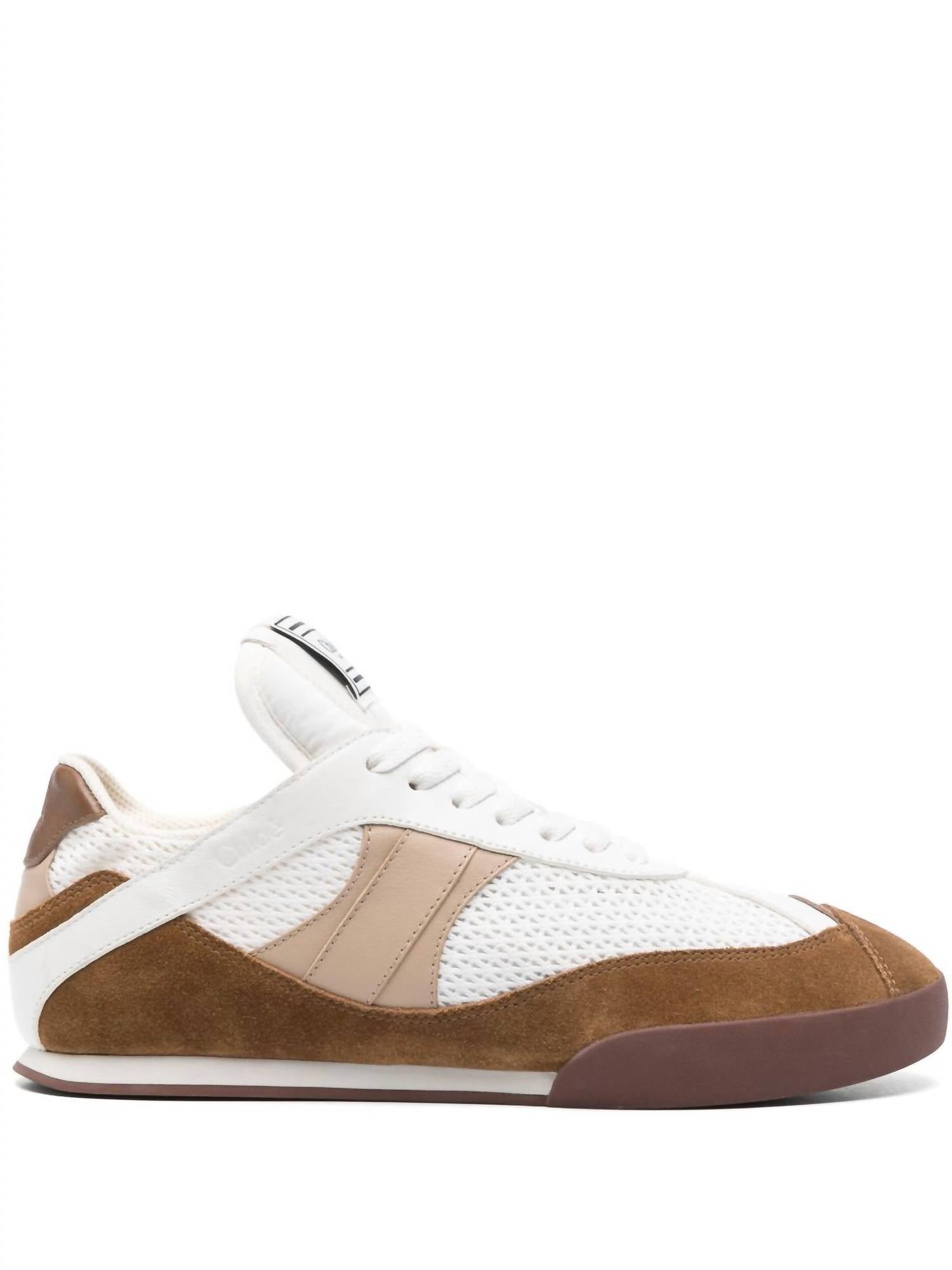 Chloe - Women's Kick Sneakers Shoes - brown - shoes - sneakers