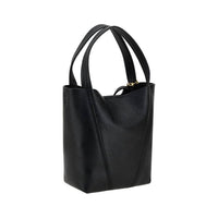 Chloe - Women's Spin Shoulder Bag - bags - black - handbags