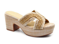 Chocolat Blu - Women's Gen Raffia Sandal