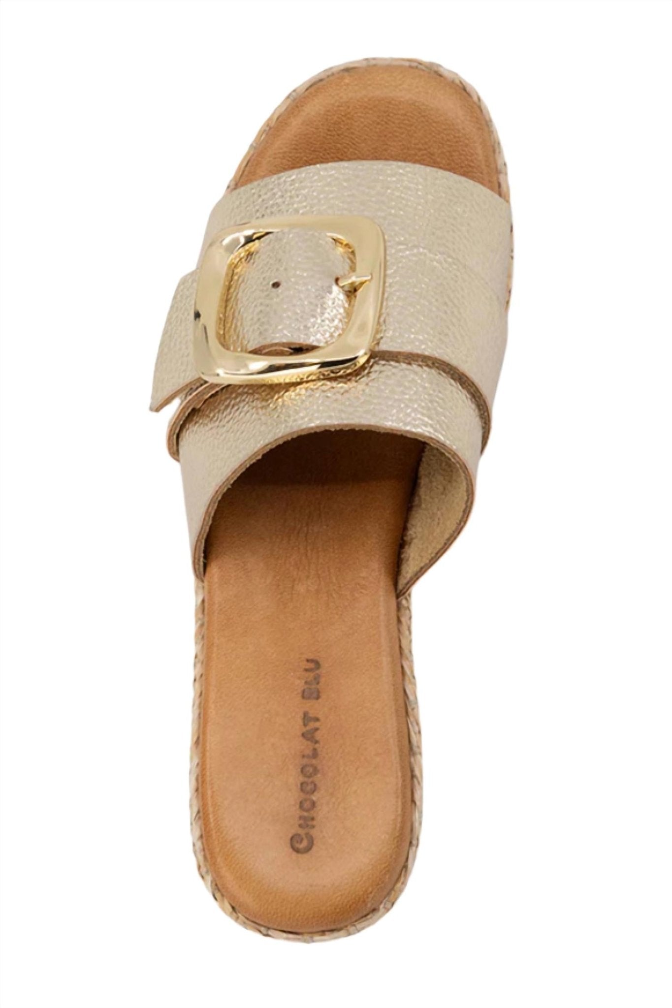 Chocolat Blu - Jana Sandal - gold - leather - sandals