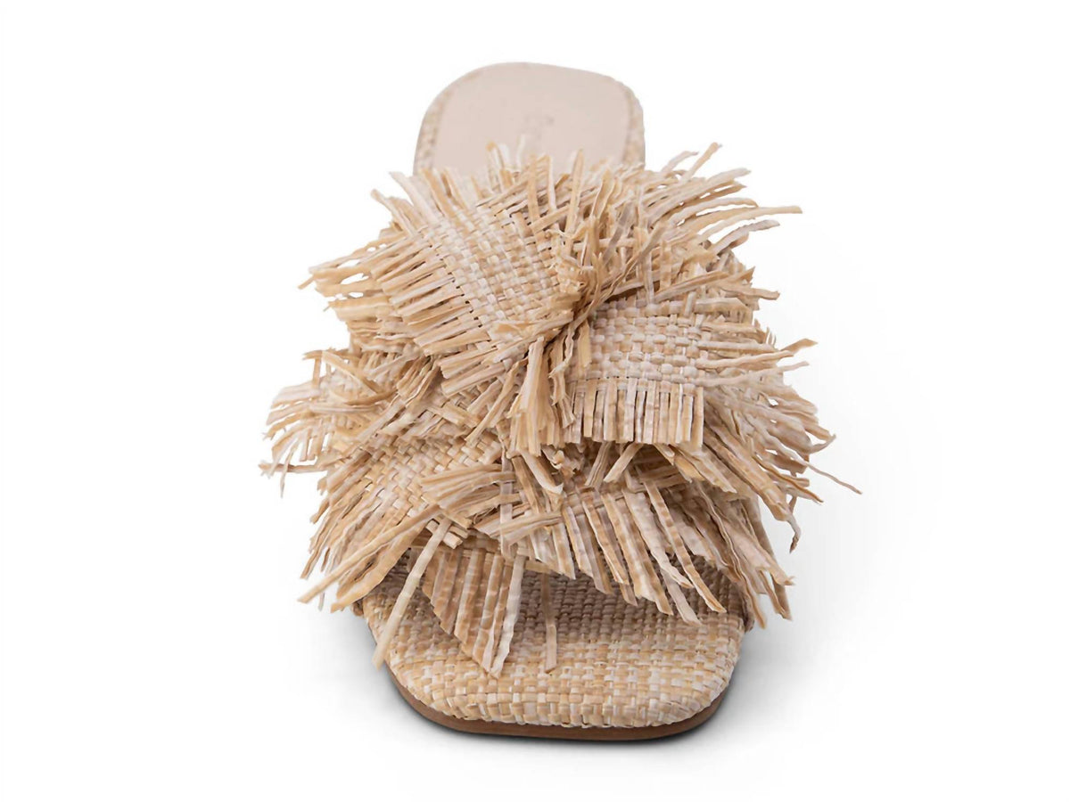Chocolat Blu - Women's Chance Raffia Sandal