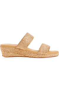 Chocolat Blu - Women's Farra Platform Wedge - beige - shoes - wedges